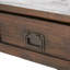 Table de bout rustique en bois d'acacia massif avec tiroir et tablette Wyandotte Monroe-721638856-786623095