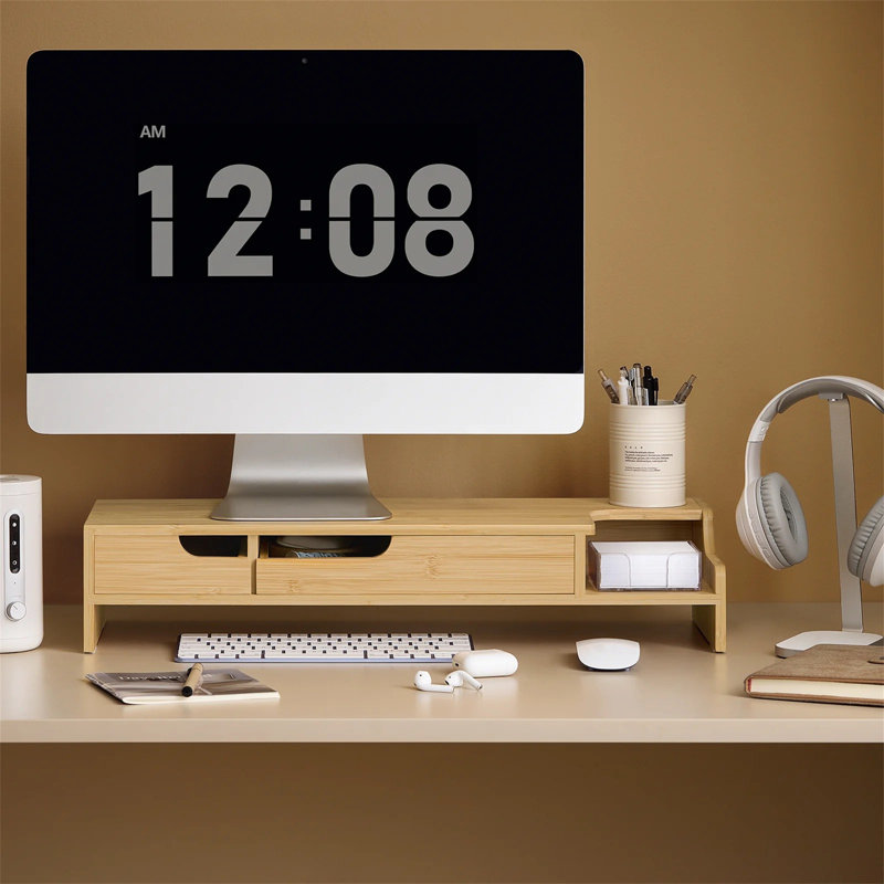 Manufactured Wood Monitor Stand