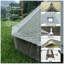 Tente Bell 4 saisons 13,1pi, beige et imperméable avec yourte Glamping Yourte, pour 8 personnes-126693932
