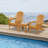 Solid Wood Folding Adirondack Chair