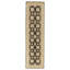 Wool Oriental Area Rug in Black/Cream