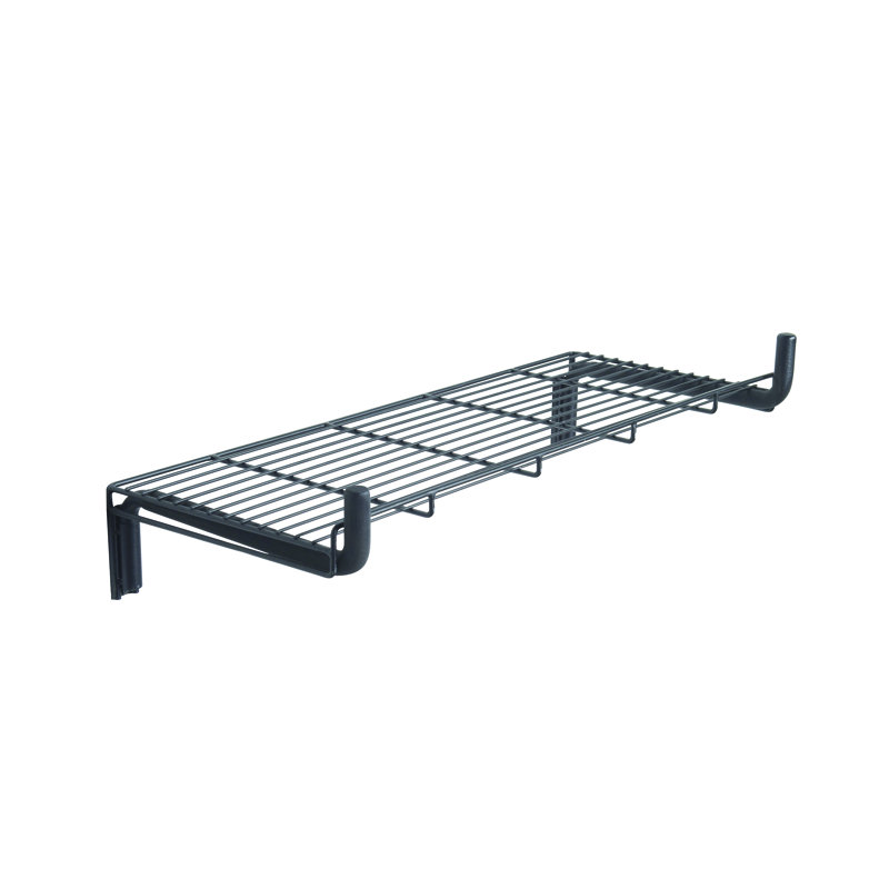 Martinek Metal Bracket Shelf with Adjustable Shelves