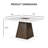 Witney Counter Height Marble Dining Table
