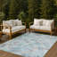 Tapis floral intérieur / extérieur lavable à la machine Chantille ACN2723-966570609-966570621