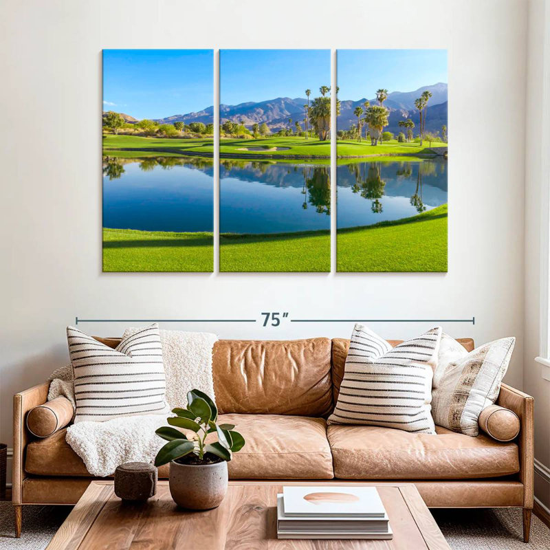 Sireci California Golf Course, 42" H x 65" W