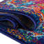 Tapis Antigua Calypso tissé à la main fuchsia-650569199