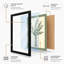 Study in Glass Botanical - Framed Print-1835150322-1835150329