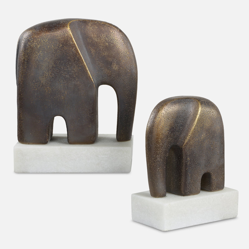 Noe Bronze Sculptures Set
