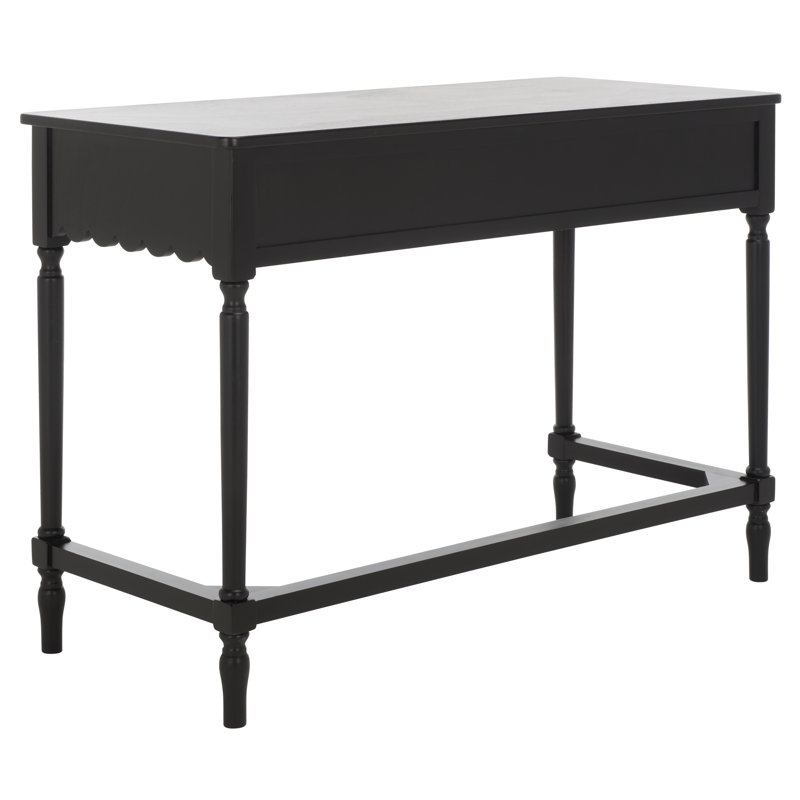 Haven Wood Writing Desk, Black