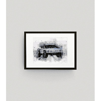 Cybertruck - Single Picture Frame Print
