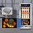 15" Beverage Refrigerator 130 Can Built-in Beer Cooler with Two Handle and Reversible Hinge
