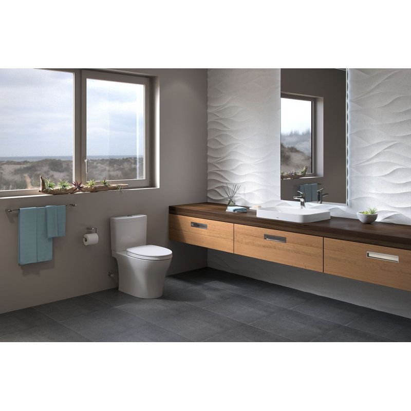 Aquia® IV Dual Flush Elongated Two-Piece Toilet with Cefiontect (Seat Included)