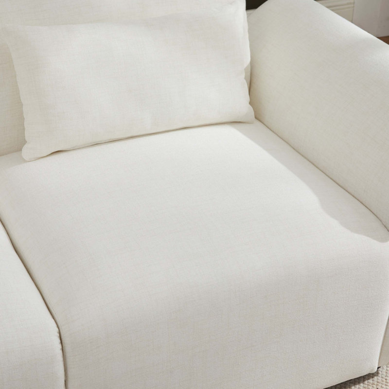 Canapé vintage Cloud Couch à assise profonde avec coussins lombaires