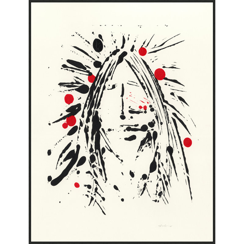 Painted Chief Print by Chris Coleman