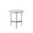 End/Side Tables - Small Round Accent Table, Metal Narrow Night Stands With Sharp, Ideal For Any Room-Side Tables