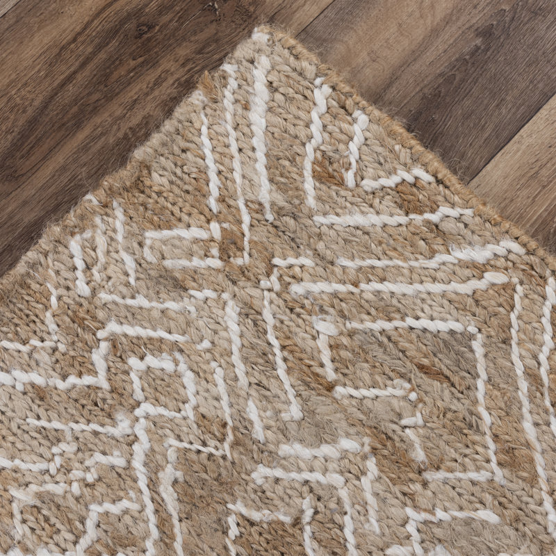 Benales Geometric Indoor Rug, Rectangle 5' x 7'6"