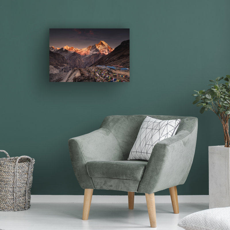 Art sur toile «Bachelor Annapurna», H 12 po x l 19 po