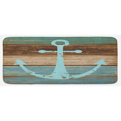 Leda Anchor Kitchen Mat