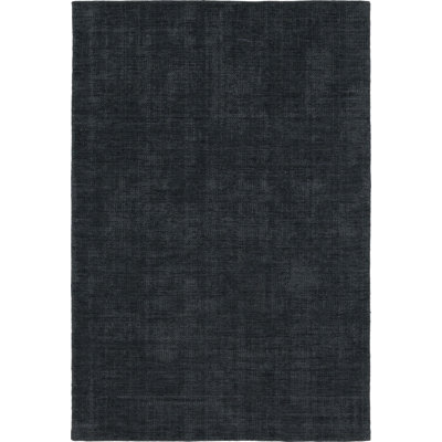 Wool Area Rug in Charcoal