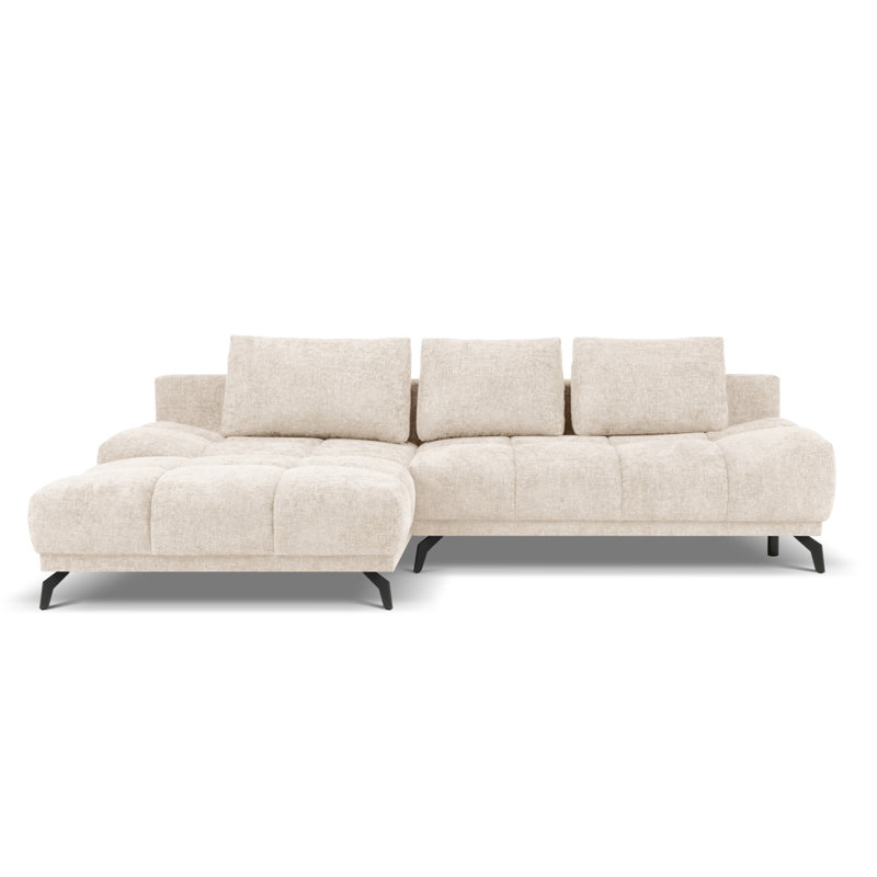 Cuthrell 5 Seater Sofa Bed, Beige, Left Hand Facing