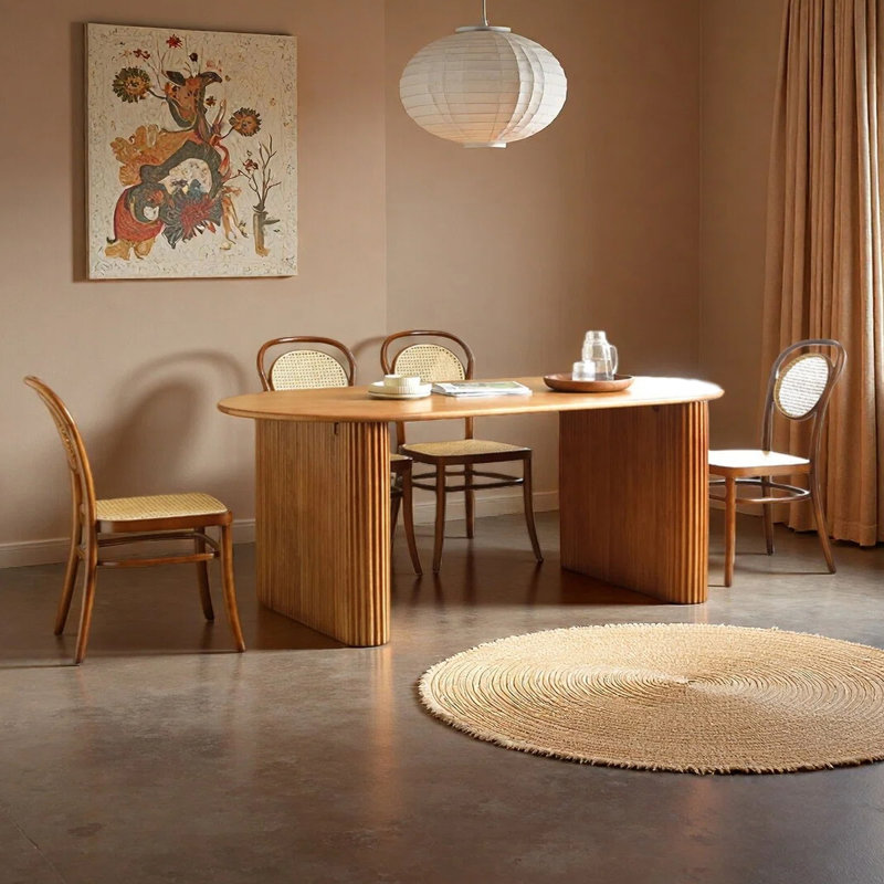 Table de salle à manger familiale, H 29,72 po x L 62,99 po x l 33,46 po