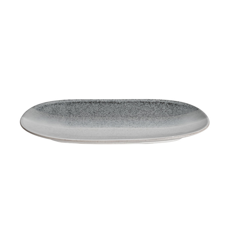 Plateau ovale gris Studio Studio