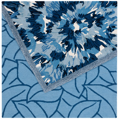 Thambo Hand Tufted New Zealand Wool Abstract Rug