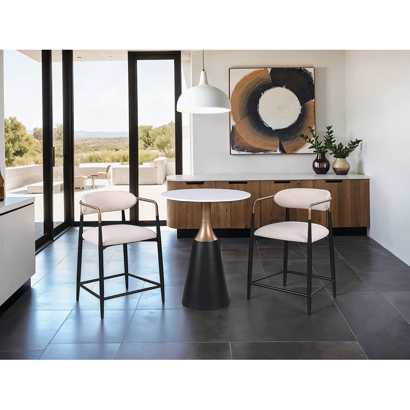 Chaise de salle à manger à hauteur de comptoir 2 pièces