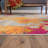Noires Abstract Ivory/Gray/Blue Area Rug-1524646127