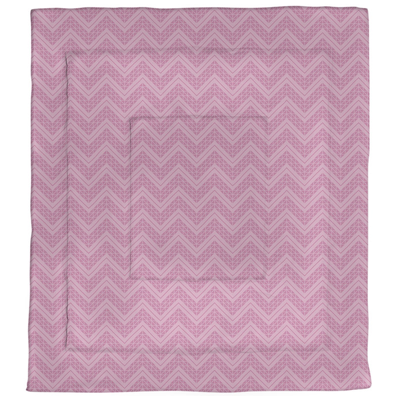 Édredon simple en microfibre Rhonda Cheval, Édredon simple, Rose vif