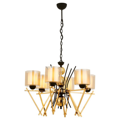 Demps 6 - Light Unique/Statement Chandelier