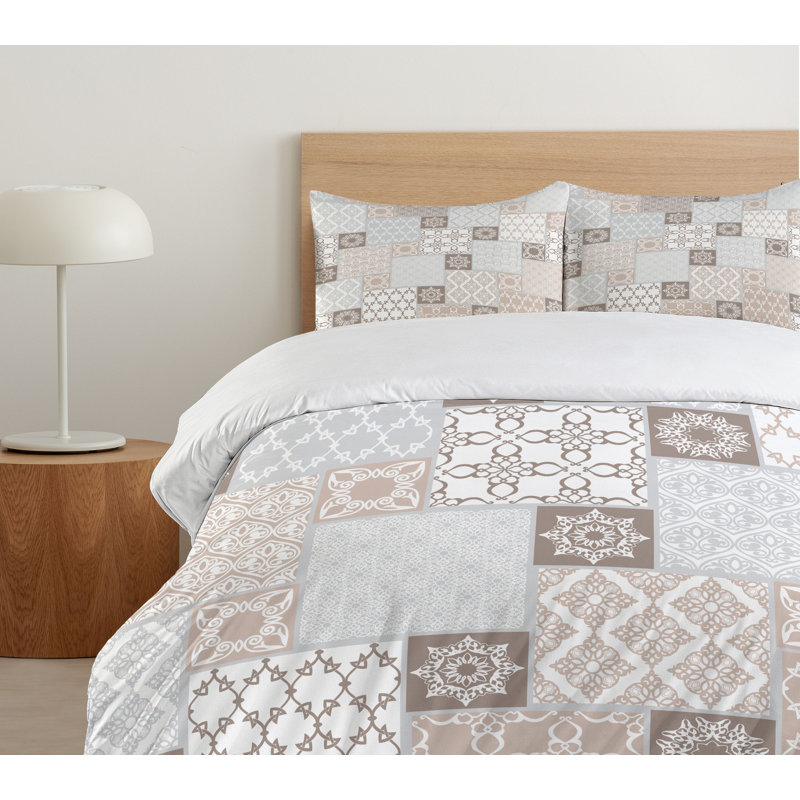 French Country Polyester Duvet Cover
