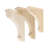 14 in x 3-1/4 in x 9 in Unfinished Large Solid Traditional Plain Wood Bracket Corbel-51893937-104563742