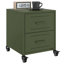 Anadalay 36cm W Steel Bedside Table-905989343