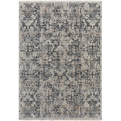 Tapis oriental bleu marine Adeleke