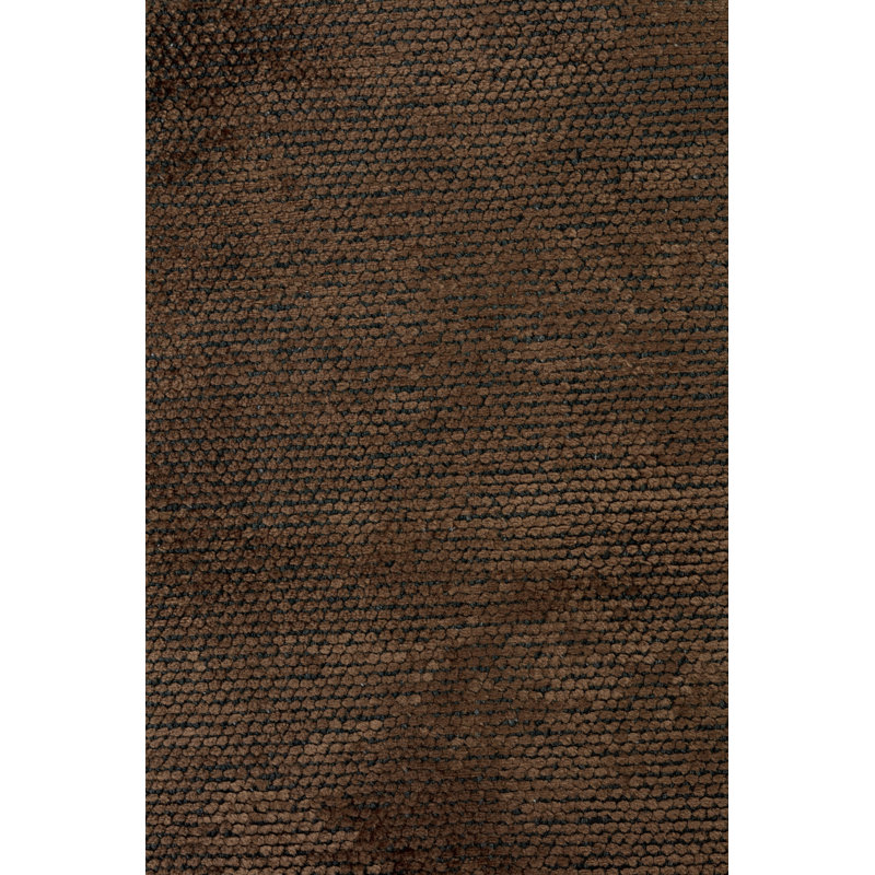 Rapture Brown/Black Luxury Area Rug, Rectangle 7'10" x 9'10"