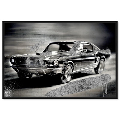 "Rock and Roll Ride II", reproduction d'art moderne sur toile par Notoriart