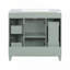 Meuble-lavabo 36 po avec lavabo en céramique-987833804