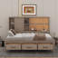 Lit de jour simple avec tablettes-1448681137