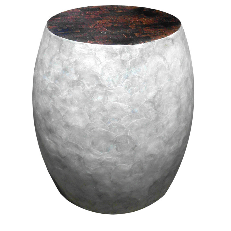 Wykoff Solid Wood Accent Stool