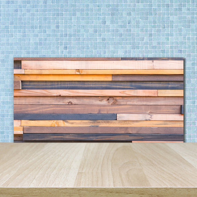 Coogee 50cm W x 100cm L Glass Peel and Stick Panel