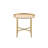End Table With Round Tray-Style Tabletop