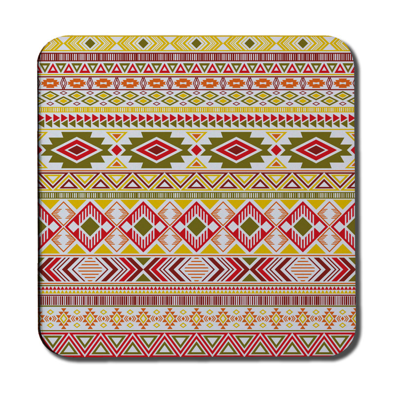Square 6 Piece Coaster Set
