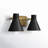 Byers 2-Light Dimmable Steel Vanity Light-281364492-281364481