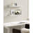  Arietta Tiered Shelf 18X7x28 White, Gold