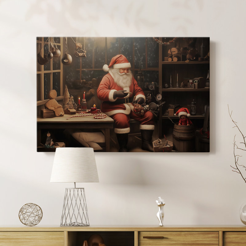 Art de Noël - CMX - Cavas enveloppés de galerie, H 24 po x l 36 po