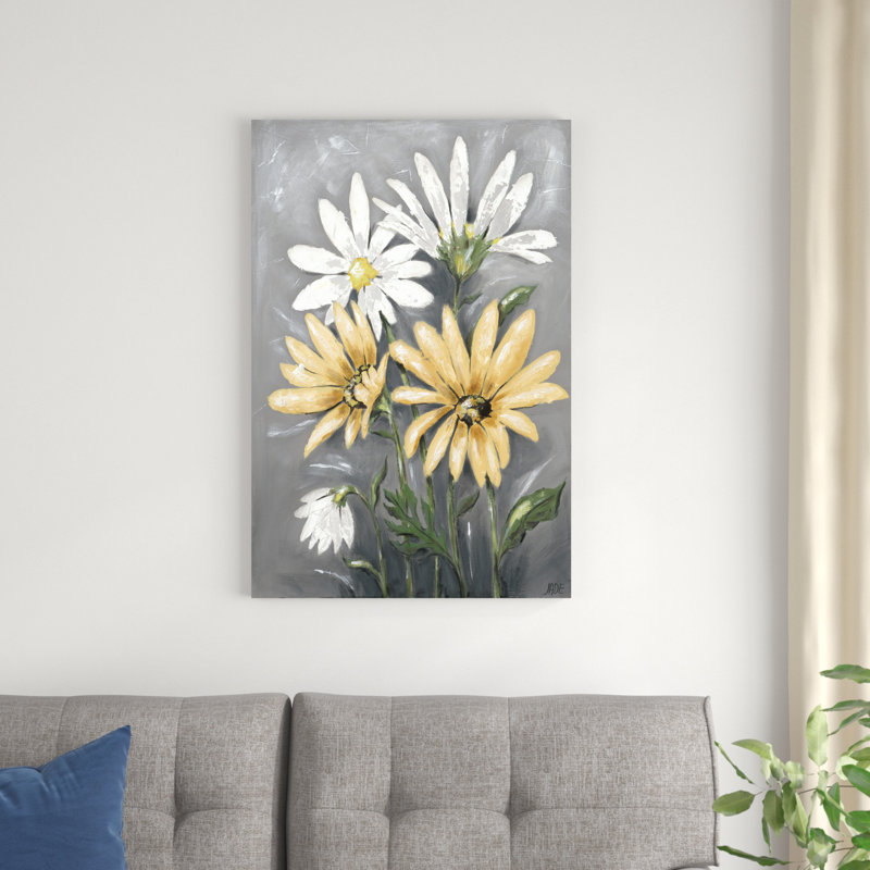 Summer Daisies II, H 36 po x l 24 po x P 1,25 po