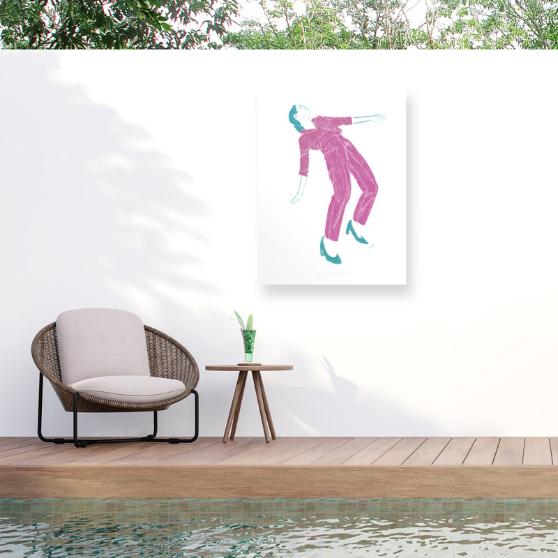 Jenny Liz Rome Jlr Dancing13 Outdoor  Canvas, H 14 po x l 19 po