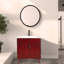 Ensemble de meuble-lavabo avec lavabo, armoire combinée et armoire de rangement pour salle de bain