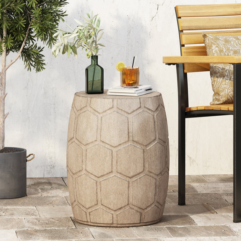 Table d'appoint Salina, Naturel